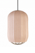 Seri Cluster of 3 Pendant Lamps - Cocoon: H: 20’’ × W: 9’’ Bloom: H: 15’’ × W: 9’’ Orb: H: 14’’ × W: 12’’ / Fabric