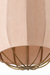 Seri Cluster of 3 Pendant Lamps - Cocoon: H: 20’’ × W: 9’’ Bloom: H: 15’’ × W: 9’’ Orb: H: 14’’ × W: 12’’ / Fabric