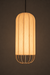 Seri Cocoon Pendant Lamp - H: 20’’ × W: 9’’ / Fabric - Lighting