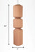 Seri Dusk Pendant Lamp - Dia: 11’’ H: 42’’ / Fabric - Lighting