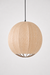 Seri Orb Pendant Lamp - H: 14’’ × W: 12’’ / Fabric - Lighting
