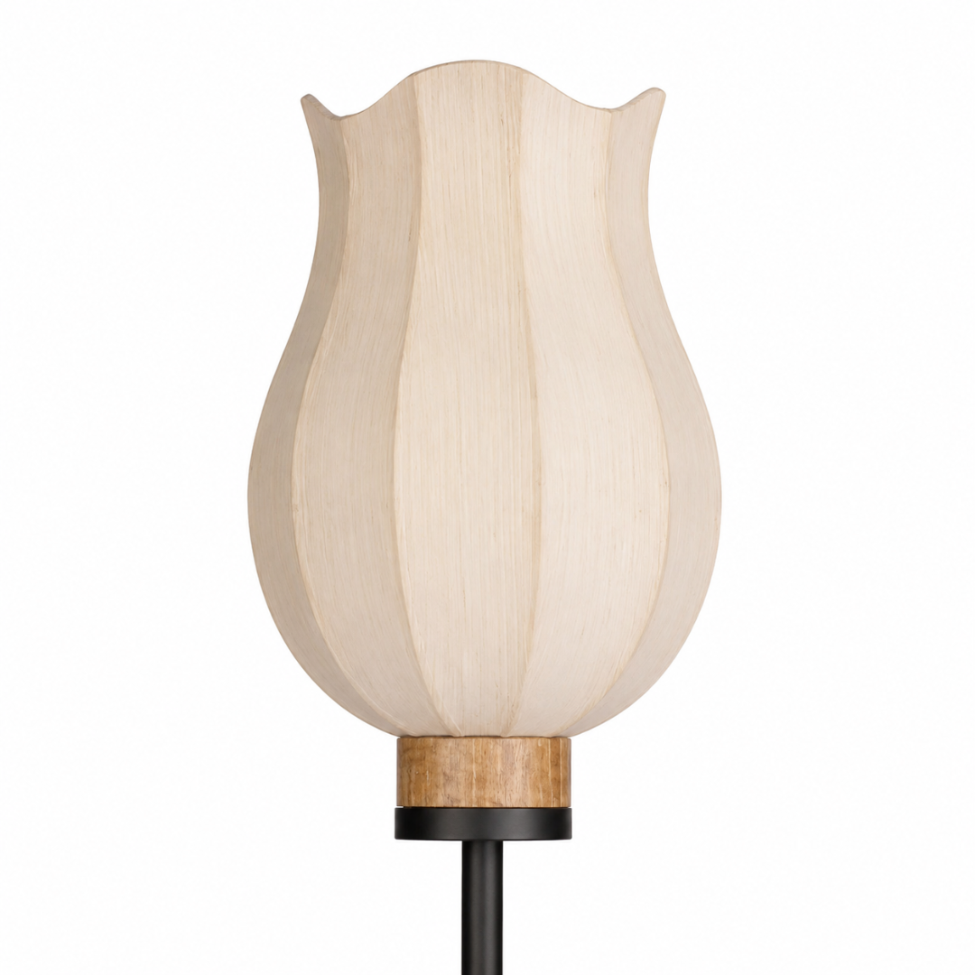 Seri Tulip Floor Lamp - H: 63’’ W: 11’’ / Fabric - Floor Lamp