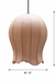 Seri Tulip Hanging Lamp - Fabric / Cream / H: 15’’ W: 12’’ - Lighting