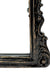 Shadow Bloom Mirror - Black / Teakwood and mirror / L: 30’’ W: 1.5’’ H: 40’’ - Decor