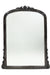Shadow Bloom Mirror - Black / Teakwood and mirror / L: 30’’ W: 1.5’’ H: 40’’ - Decor
