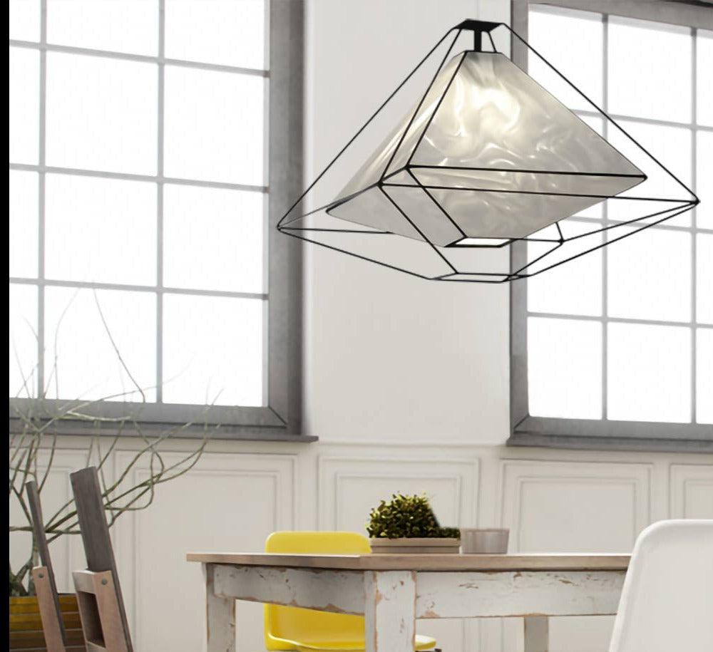 Shimmer Rosetta Hanging Lamp