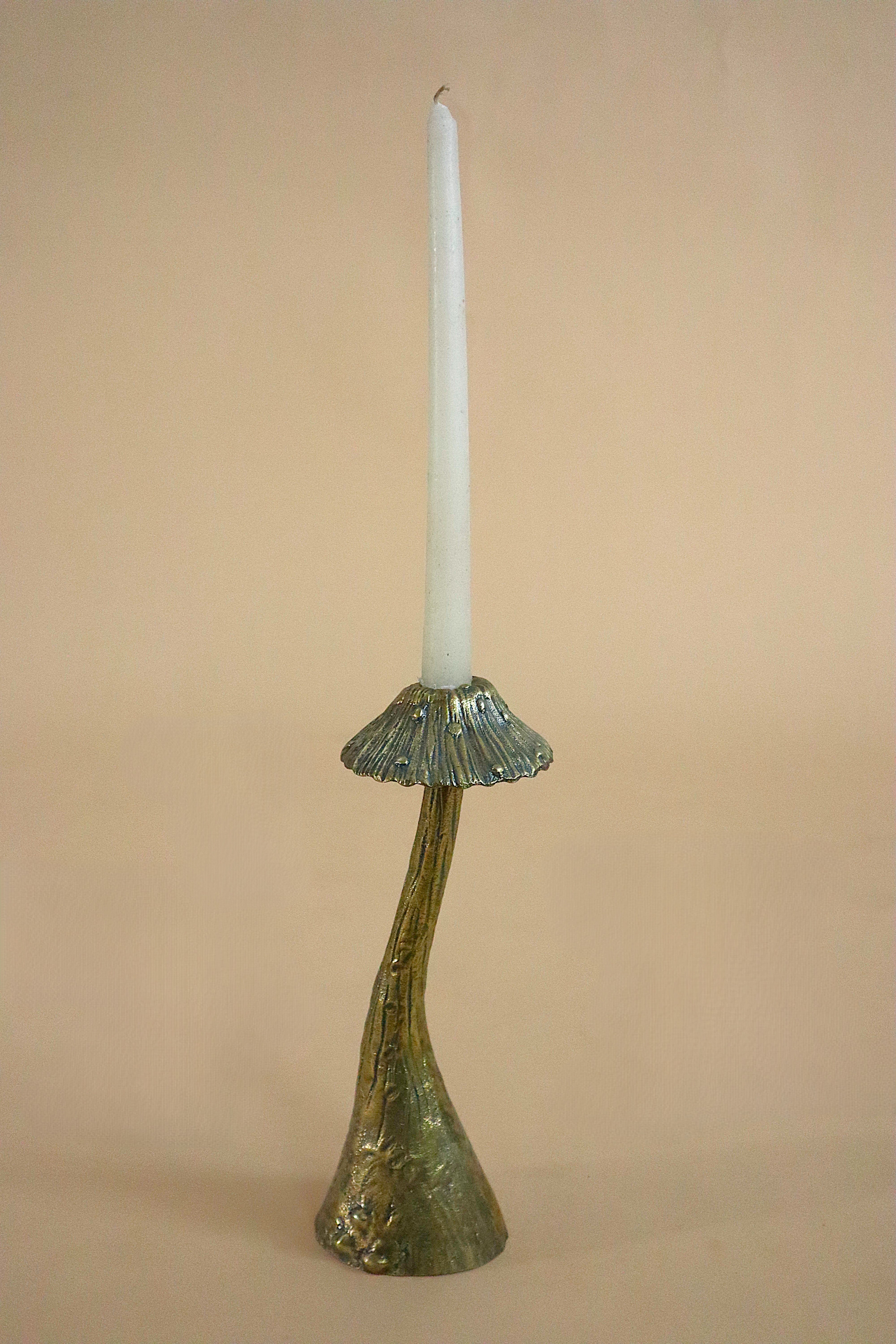 Shroom Candle Holder Set - 11’’ / Aluminium - Candle Holder
