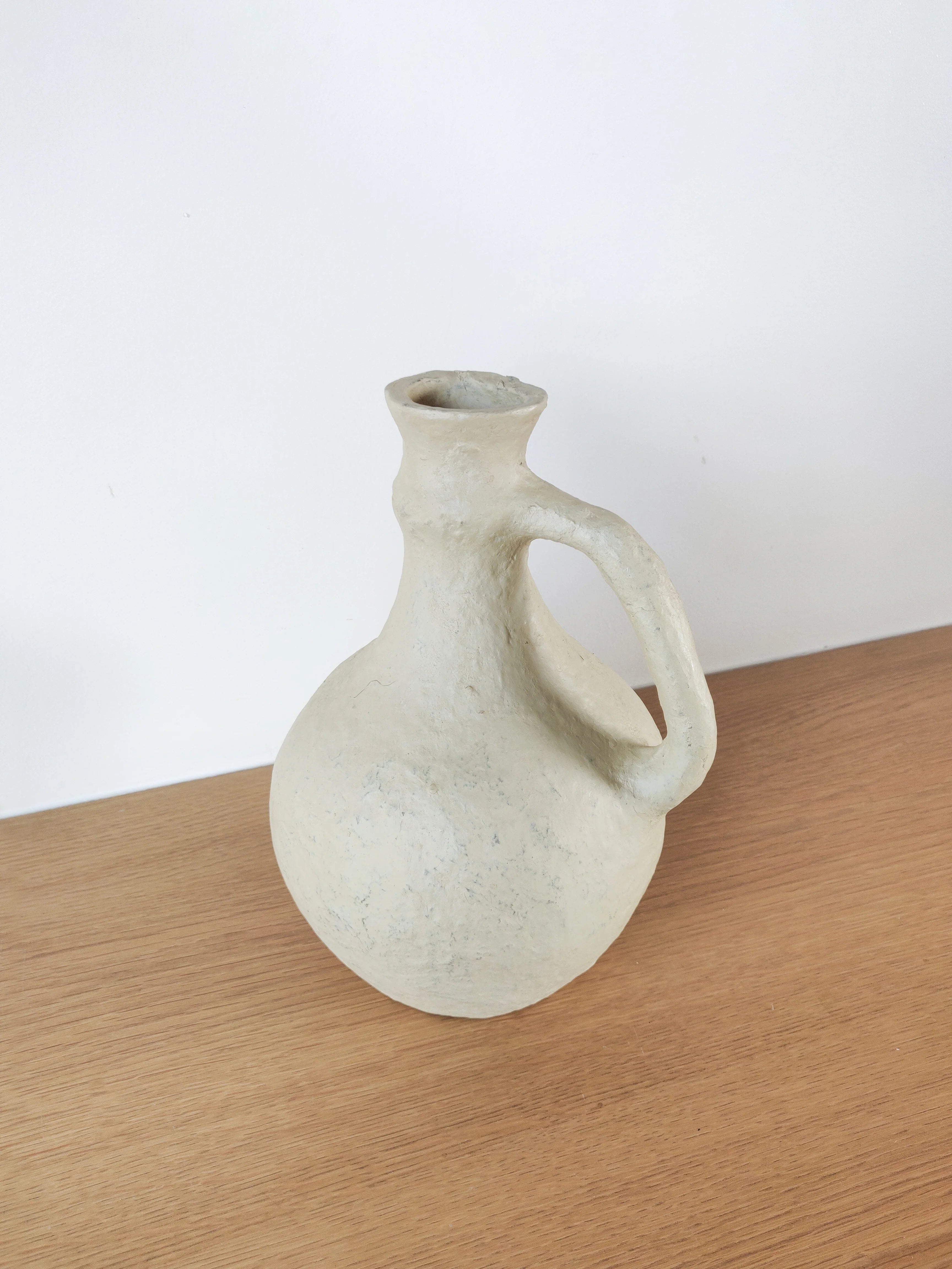 Paper Mache Single Handed Vase