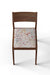 Siena Dining Chair - Natural Acacia Frame; Fabric TBC Ply & Foam Upholstery Seat / L:18’’ x B:24.5’’ x H:33.5’’