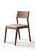 Siena Dining Chair - Natural Acacia Frame; Fabric TBC Ply & Foam Upholstery Seat / L:18’’ x B:24.5’’ x H:33.5’’
