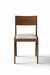Siena Dining Chair - Natural Acacia Frame; Fabric TBC Ply & Foam Upholstery Seat / L:18’’ x B:24.5’’ x H:33.5’’
