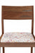 Siena Dining Chair - Natural Acacia Frame; Fabric TBC Ply & Foam Upholstery Seat / L:18’’ x B:24.5’’ x H:33.5’’