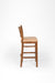 Sierra Bar Chair - L: 18’’ B: 16’’ H: 42’’ SH: 29’’ / Walnut and Tan / Acacia Wood and Upholstery - Indoor Furniture