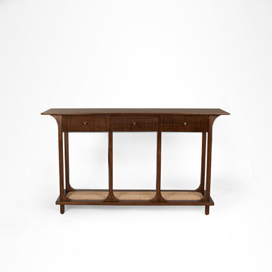 Sierra Console - L: 63’’ W: 16’’ H: 35.5’’ / Walnut / Acacia Wood - Indoor Furniture