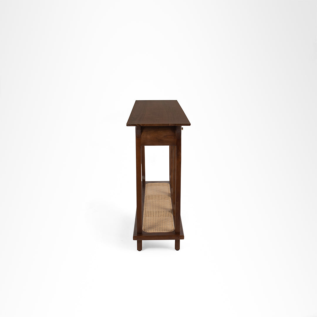 Sierra Console - L: 63’’ W: 16’’ H: 35.5’’ / Walnut / Acacia Wood - Indoor Furniture