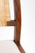 Sierra Dining Chair No. 5 Set Of 2 - W: 20’’ D: 22’’ H: 33’’ SH: 18’’ / Walnut and Biege / Acacia Wood, Cane Weaving