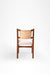 Sierra Dining Chair No. 5 Set Of 2 - W: 20’’ D: 22’’ H: 33’’ SH: 18’’ / Walnut and Biege / Acacia Wood, Cane Weaving