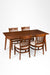 Sierra Dining Table No. 17 Set of 4 - Table (L: 66’’ B: 36’’ H: 30’’) & Chairs (L: 19’’ B: 20’’ H: 35’’ SH: 17’’)