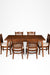 Sierra Dining Table No. 17 Set of 6 - Table (L: 66’’ B: 36’’ H: 30’’) & Chairs (L: 19’’ B: 20’’ H: 35’’ SH: 17’’)