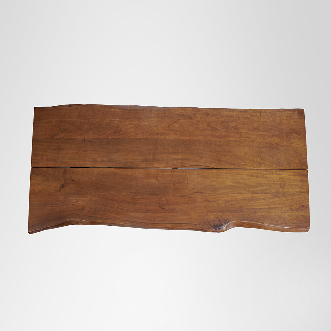 Sierra Dining Table No. 18 - L: 78’’ B: 39’’ H: 30’’ / Walnut / Acacia Wood - Indoor Furniture
