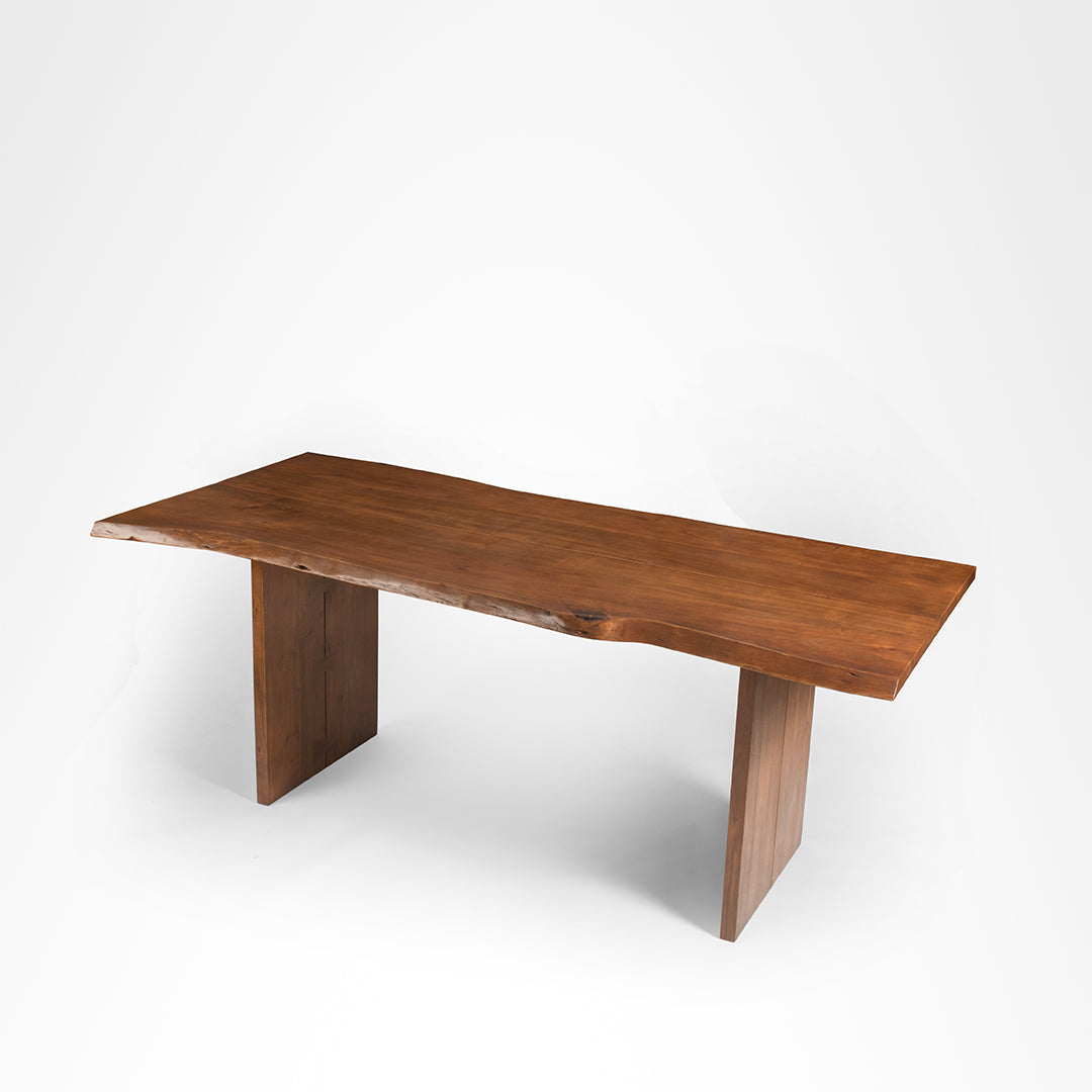 Sierra Dining Table No. 18 - L: 78’’ B: 39’’ H: 30’’ / Walnut / Acacia Wood - Indoor Furniture