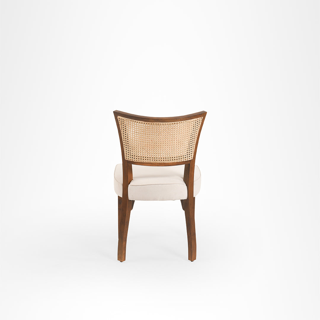 Sierra Dining Table No. 18 Set - Table (L: 78’’ B: 36’’ H: 30’’) & Chair (W: 20’’ D: 22’’ H: 33’’ SH: 18’’) / Walnut