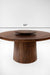 Sierra Dining Table No. 27 Set - Walnut / Acacia Wood / Table (Dia: 60’’H: 30’’) & Chairs (L: 20’’ B: 22’’ H: 31’’ SH: