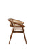 Sierra Dining Table No. 27 Set - Walnut / Acacia Wood / Table (Dia: 60’’H: 30’’) & Chairs (L: 20’’ B: 22’’ H: 31’’ SH: