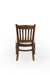 Sierra Dining Table No. 3 Set - Table (L: 48’’ B: 42’’ H: 30’’) & Chairs (L: 19’’ B: 20’’ H: 35’’ SH: 17’’) / Walnut
