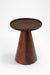 Sierra Side Table No. 7 - Walnut / Acacia Wood / 16’’D x 20’’H - Indoor Furniture