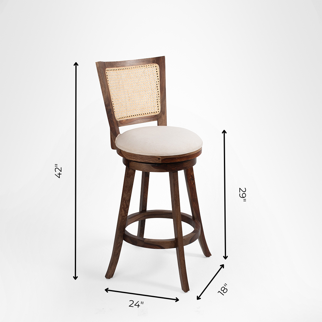 Sierra Swivel Bar Chair - Indoor Furniture