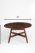 Sierra XI Coffee Table - Dia: 28 ’ H: 16’’ / Walnut / Acacia Wood - Indoor Furniture