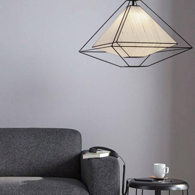Silk Rosetta Hanging Lamp