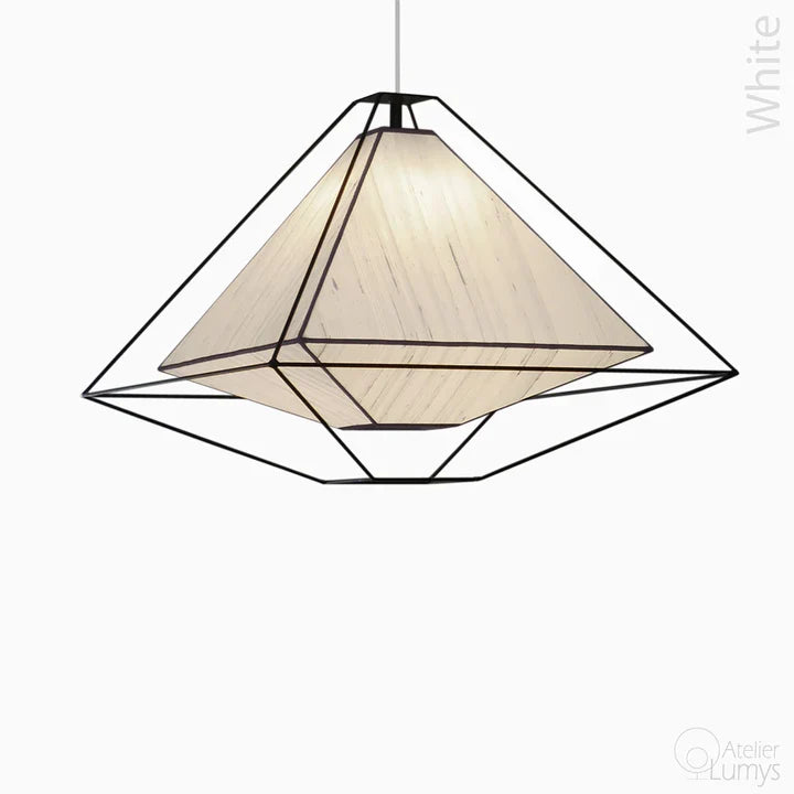 Silk Rosetta Hanging Lamp - Lighting