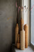 Sinuous V11 Set of 5 - light to medium reddish-brown and white to light beige and light pale brown / Steam Beech,