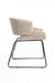 Skive Dining Chair - Mild Steel and Upholstery / CM: - L:- 55 x W:- 59 x H:- 83 - Indoor Furniture
