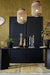 Skog Dining Table - 213 x 99 x 76 In cm / Mango Wood / Black - Furniture