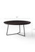 Skov Coffee Table - L:30’’ x B:30’’ x H:14’’ In Inches / Peca Sheesham Top; Black Powder Coat Mild Steel Base - Indoor