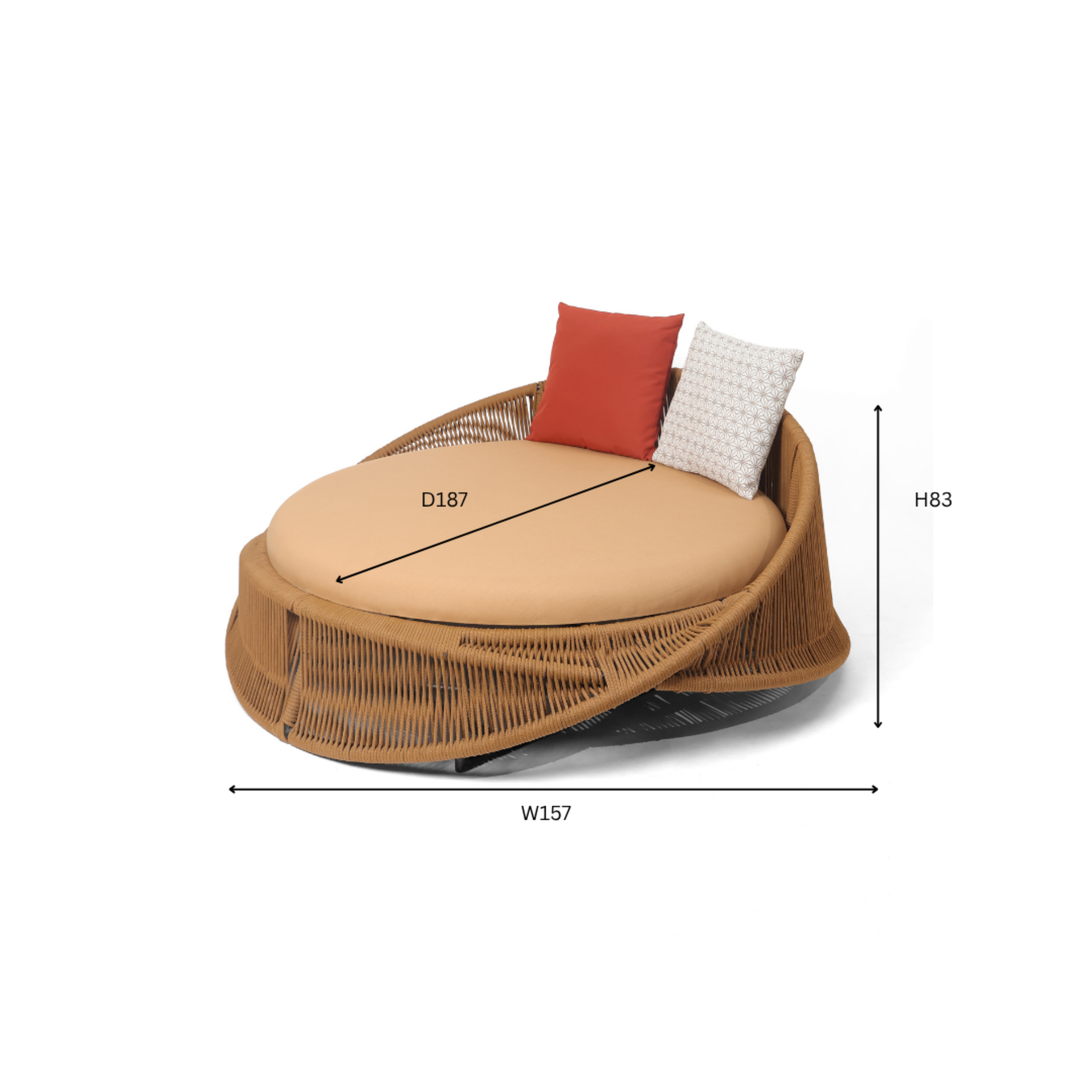 Reva Daybed – styled corner setting