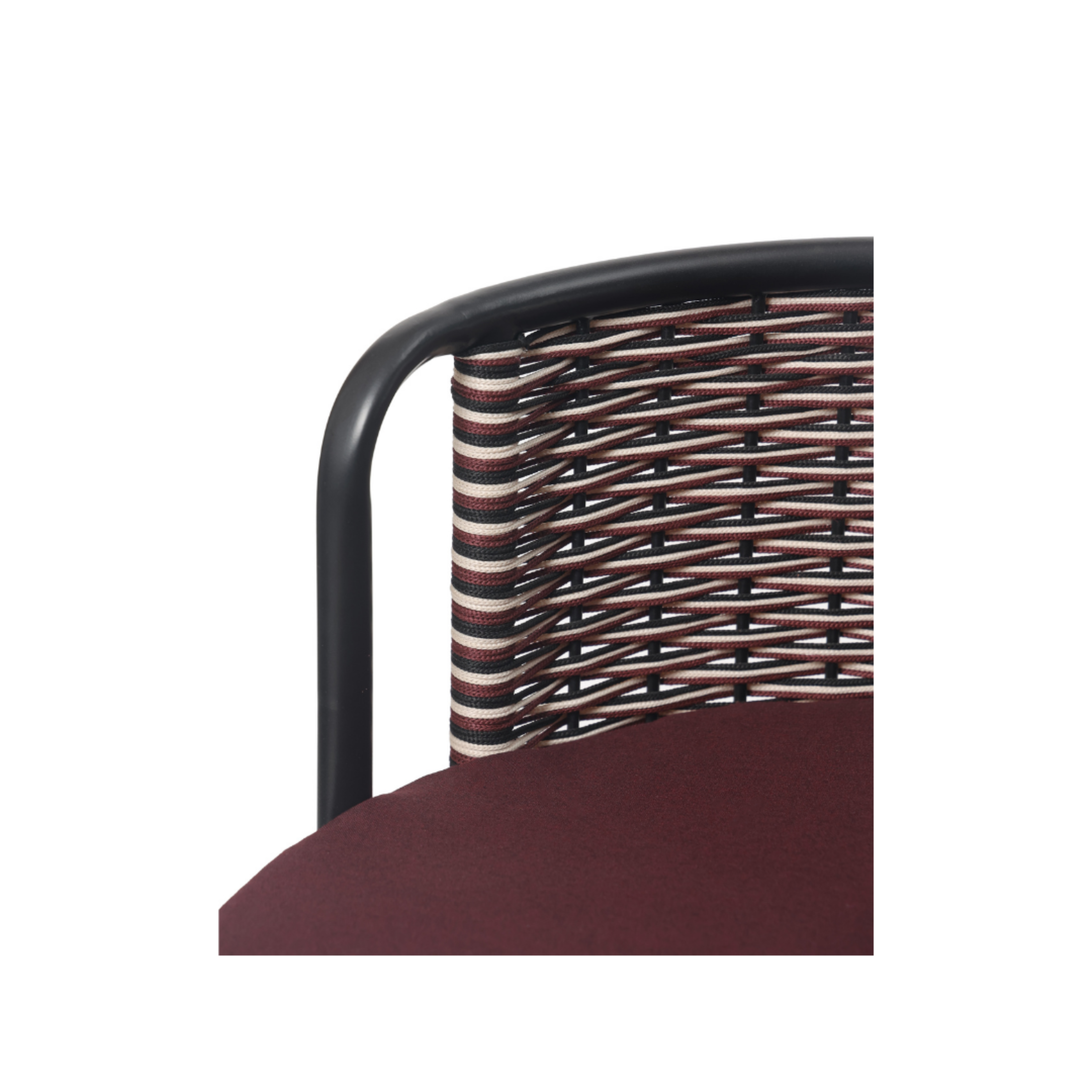 Rovin Curve Dining Chair – side profile