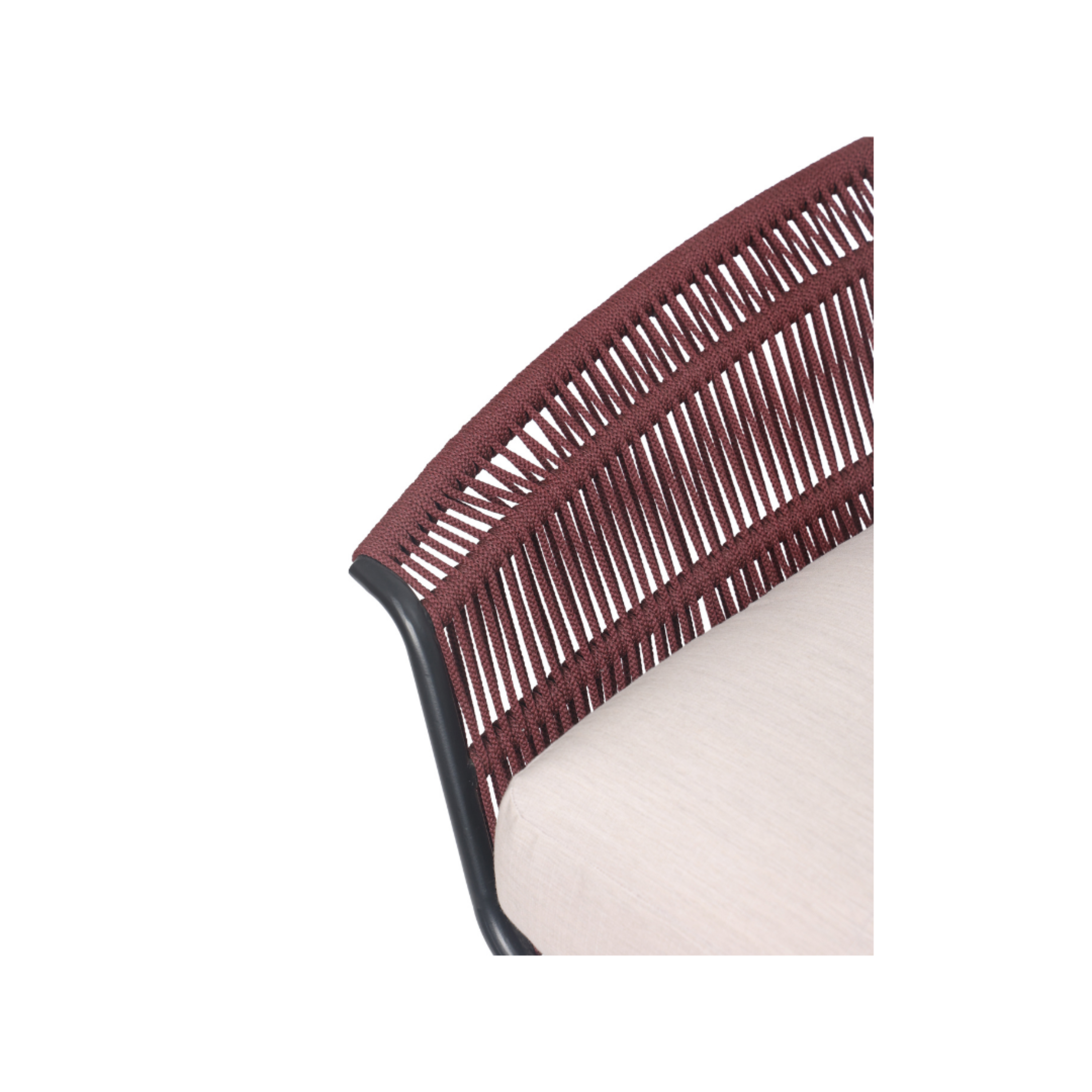 Arvo Recline Lounge Set – detail shot of the frame