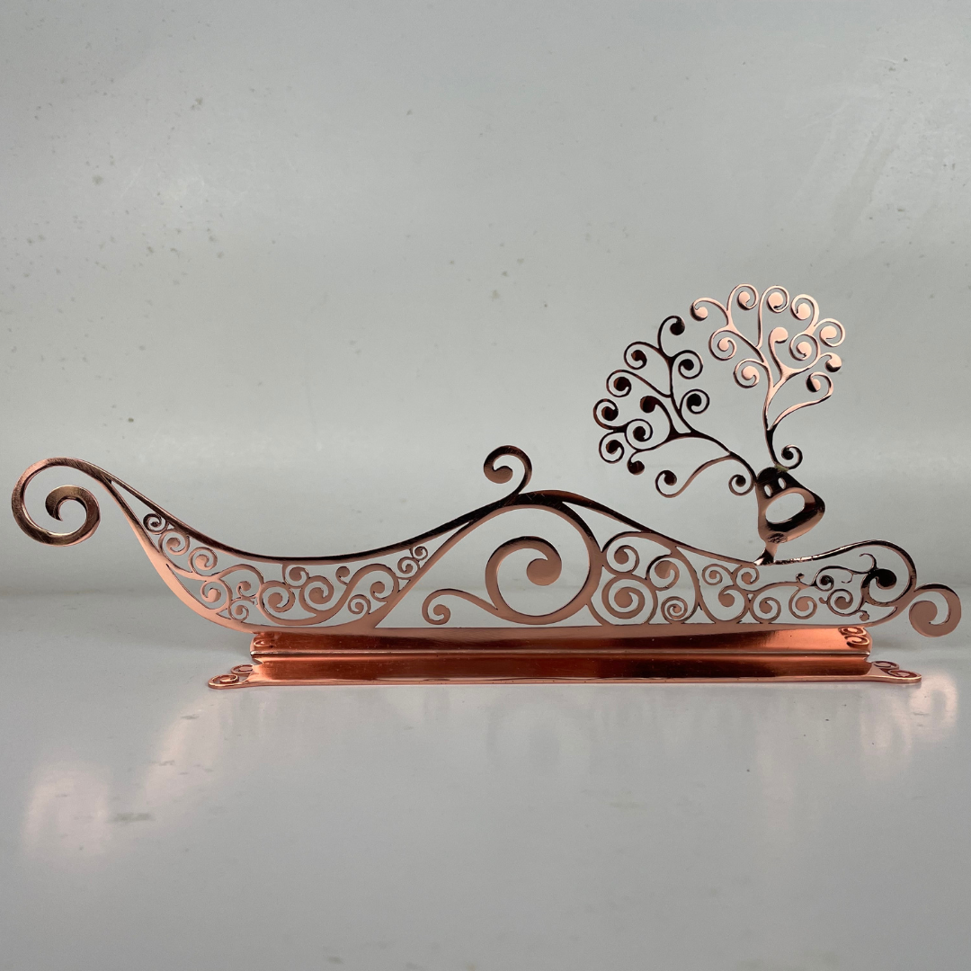 Sleigh - ride - Rose Gold / 300mm x 30mm x 115mm - Décor