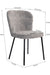 Solterra Dining Chair - Mild Steel and Upholstery / CM - L:- 50 x W:- 60 x H:- 86 - Indoor Furniture