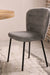 Solterra Dining Chair - Mild Steel and Upholstery / CM - L:- 50 x W:- 60 x H:- 86 - Indoor Furniture