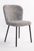 Solterra Dining Chair - Mild Steel and Upholstery / CM - L:- 50 x W:- 60 x H:- 86 - Indoor Furniture