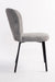 Solterra Dining Chair - Mild Steel and Upholstery / CM - L:- 50 x W:- 60 x H:- 86 - Indoor Furniture