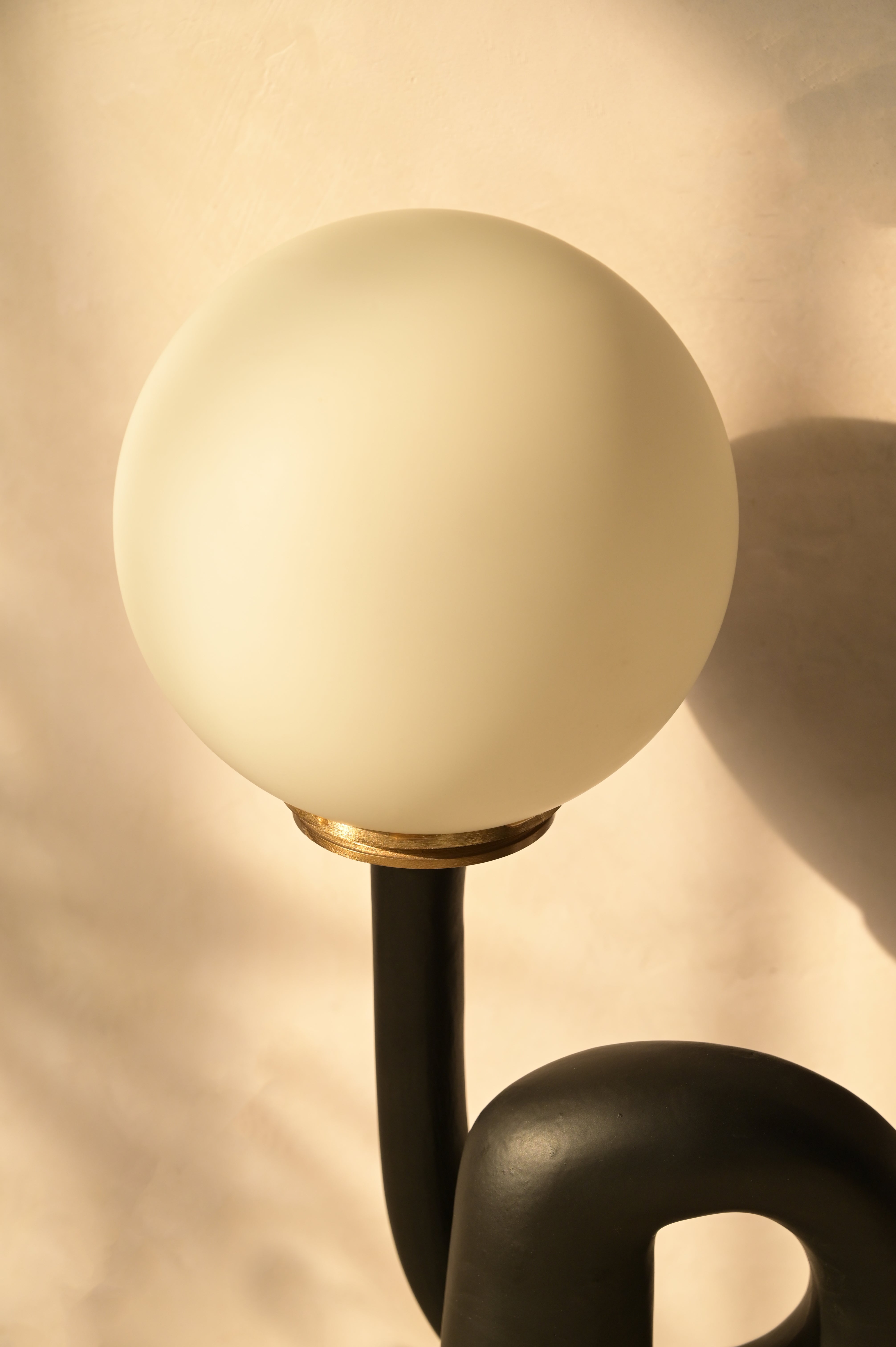 Solum Table Lamp - L:7 x W:5 x H:19 In inches / Aluminium - Lighting