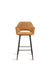 Sora Bar Chair - Mild Steel and Upholstery / L:- 53 x W:- 54 x H:- 104 In Cms - Indoor Furniture