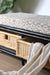 Spink Bamboo Storage Bench - Black / Bamboo / L: 50’’ W: 18’’ H: 19’’; Seat Height: 18’’; L: 23’’ B: 16’’ H: 8’’