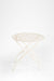 Spring Patio Table - Table- Dia: 23’’ H: 22’’ / Matte Cream / Mild Steel - Outdoor Furniture